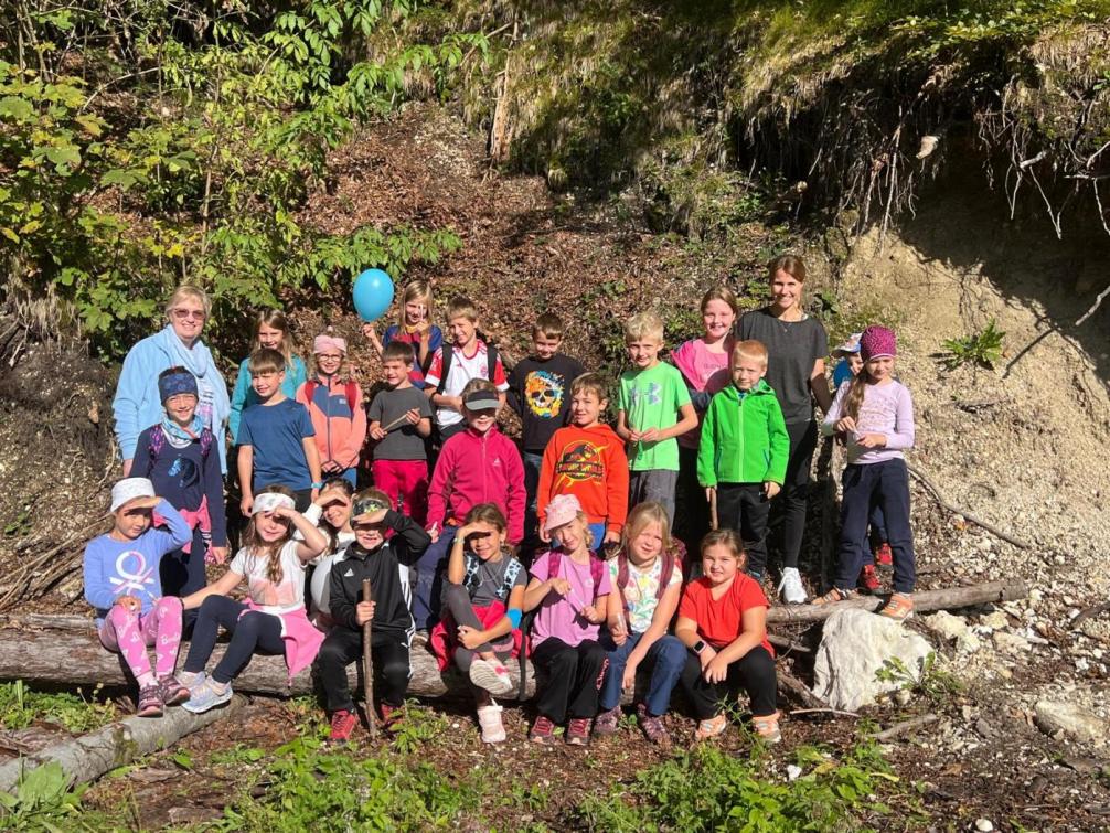 VS Mariastein Gruppenbild vom Wandertag